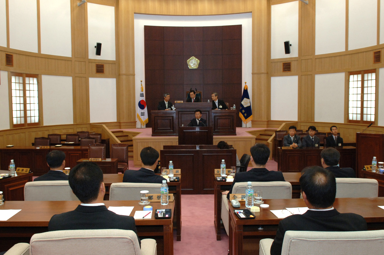 제5대 전반기 배한철 부의장 당선인사
