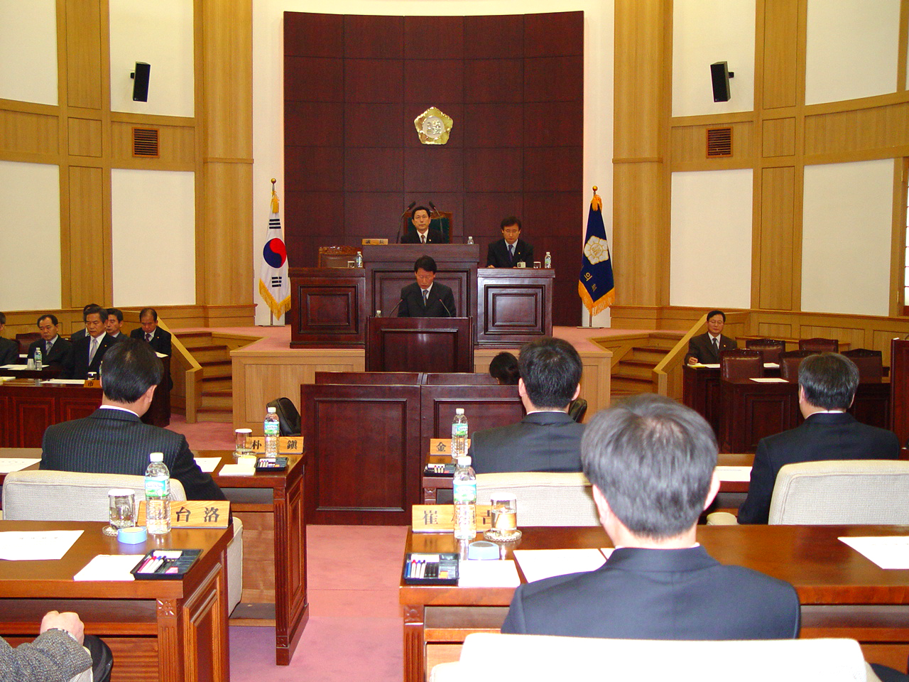 제106회 임시회 본회의 김진하 의회사무국장 보고