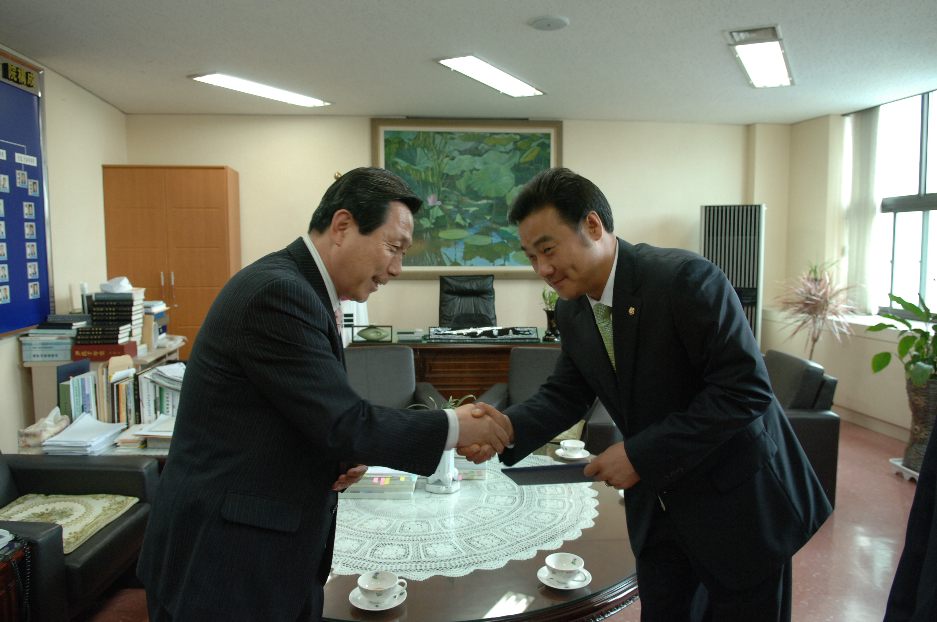 2007회계연도 결산검사위원 위촉장 전달