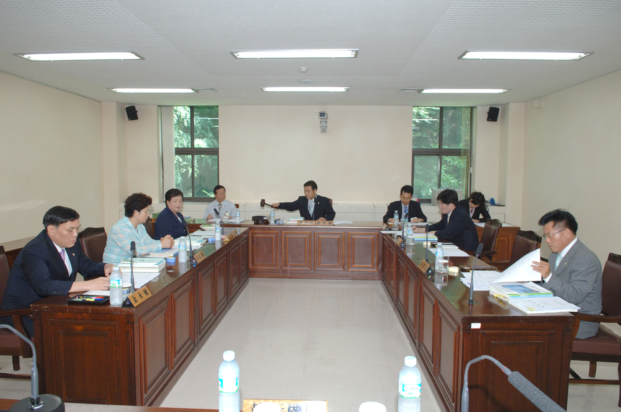 제109회 정례회 예산결산특별위원회 회의