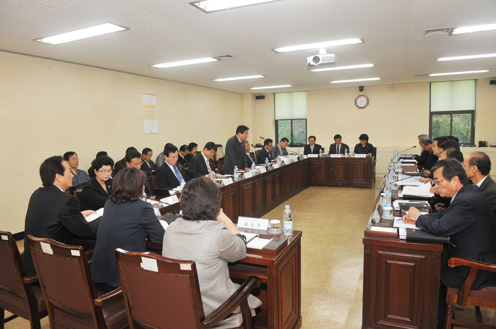 경산시의회 - 집행부 의정간담회 가져