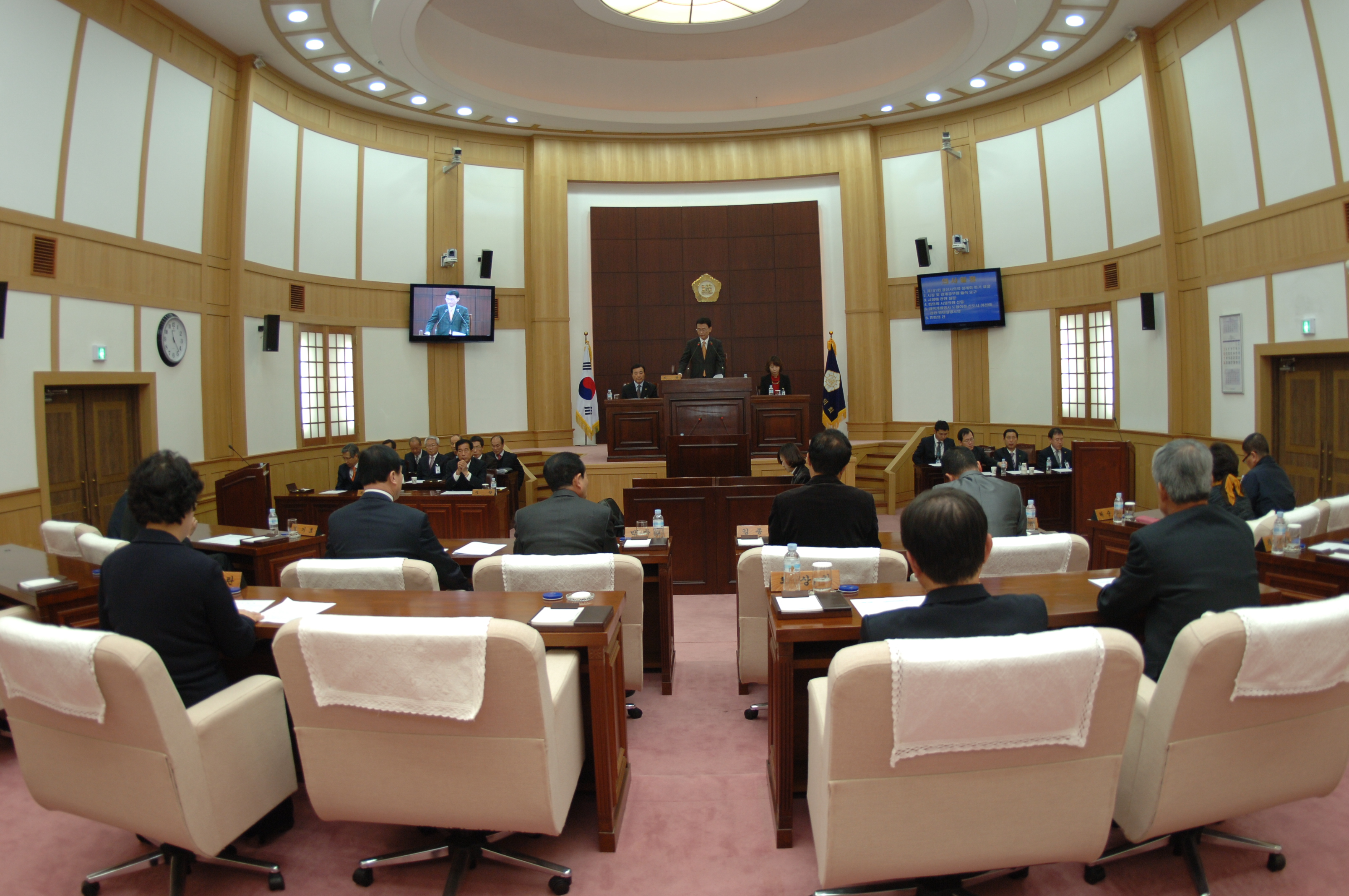 제161회 경산시의회 정례회 개회