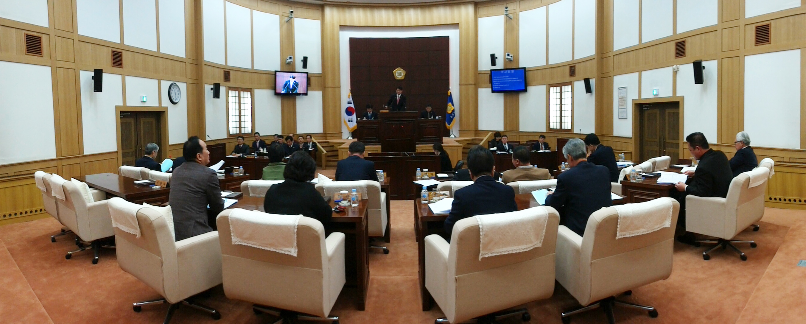 제182회 경산시의회 임시회 개회