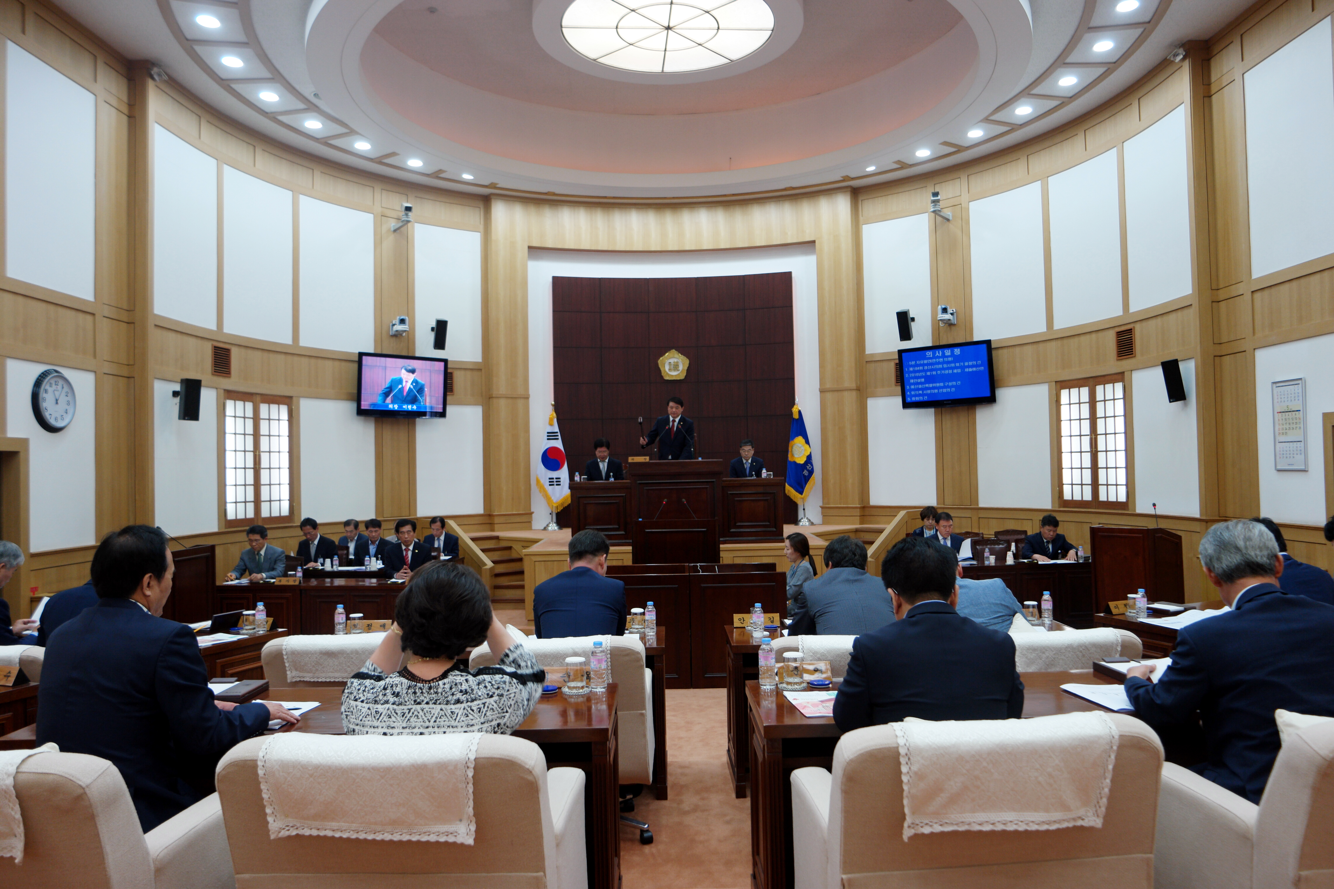 제184회 경산시의회 임시회 개회