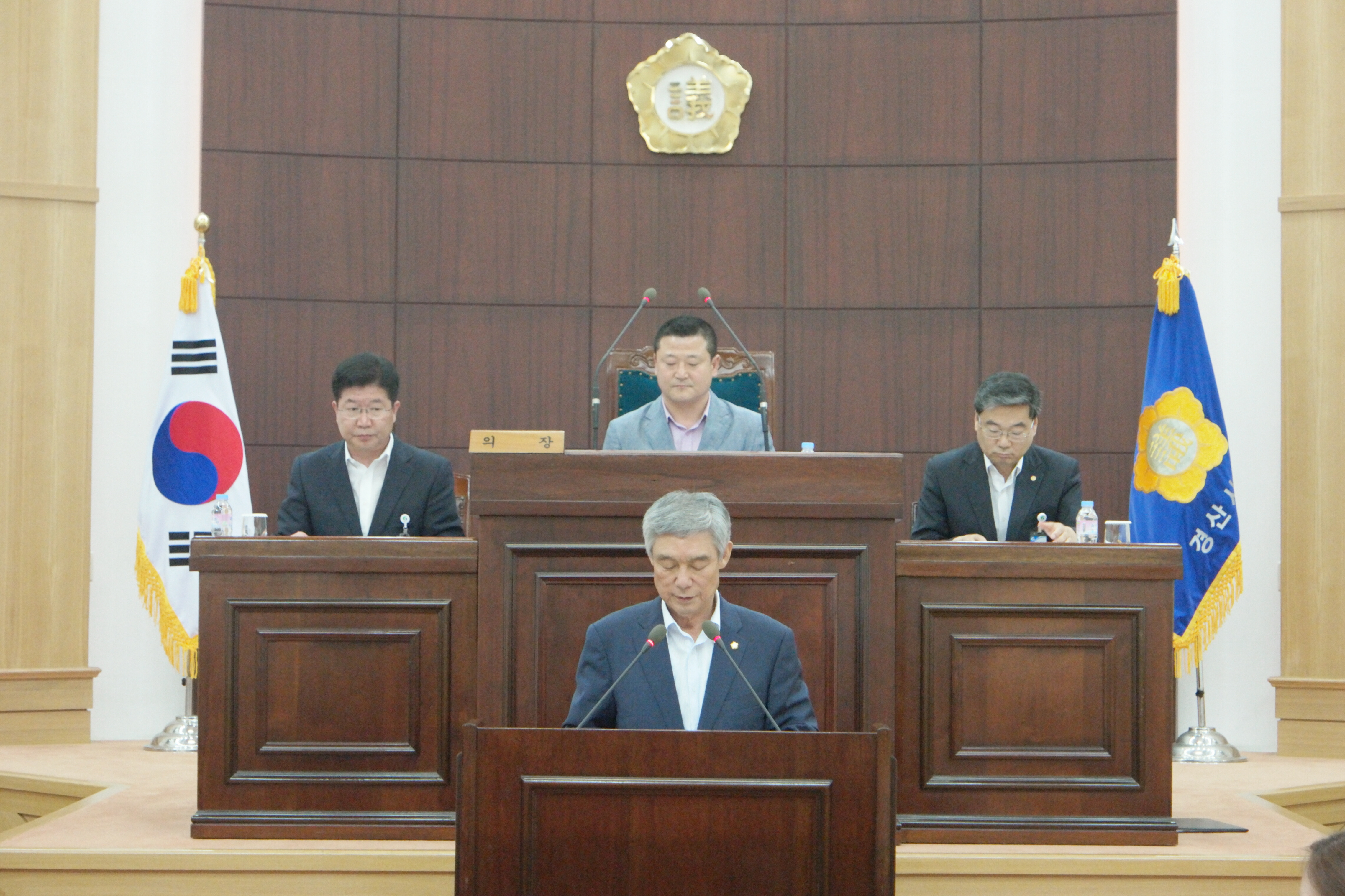 제186회 경산시의회 임시회 개회