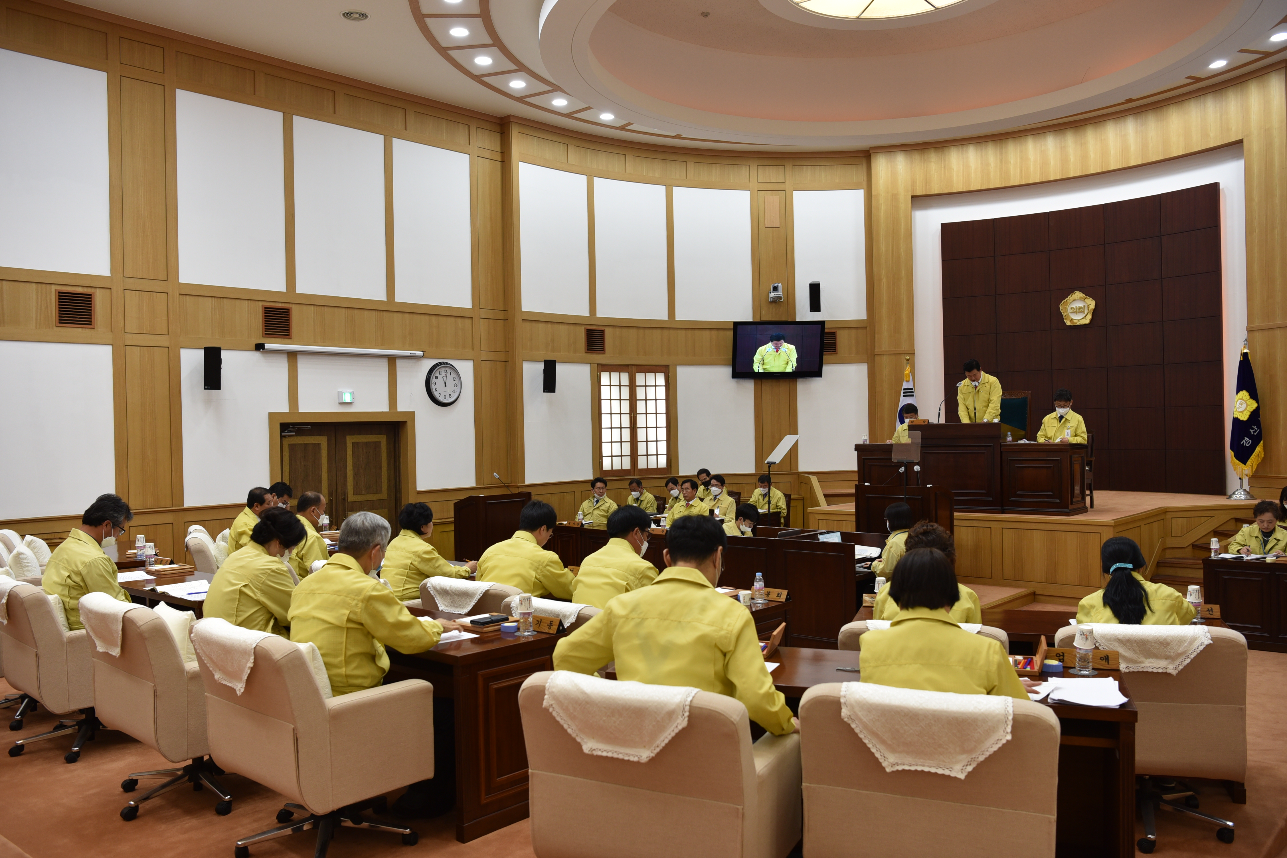 제216회 경산시의회 임시회 폐회