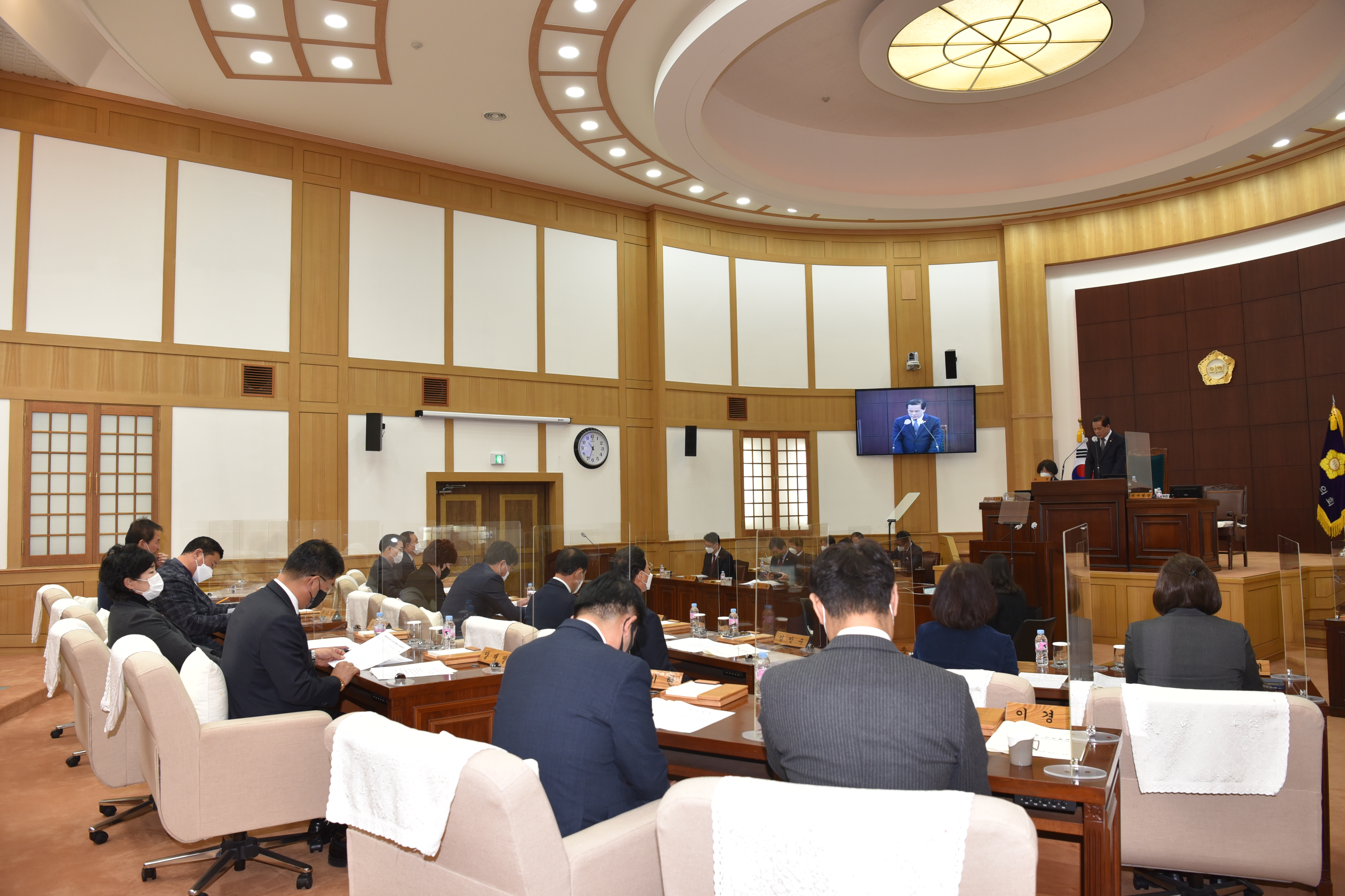 제242회 경산시의회 정례회 개회 